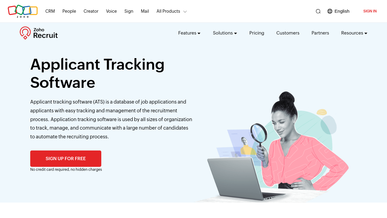 Zoho Recruit
